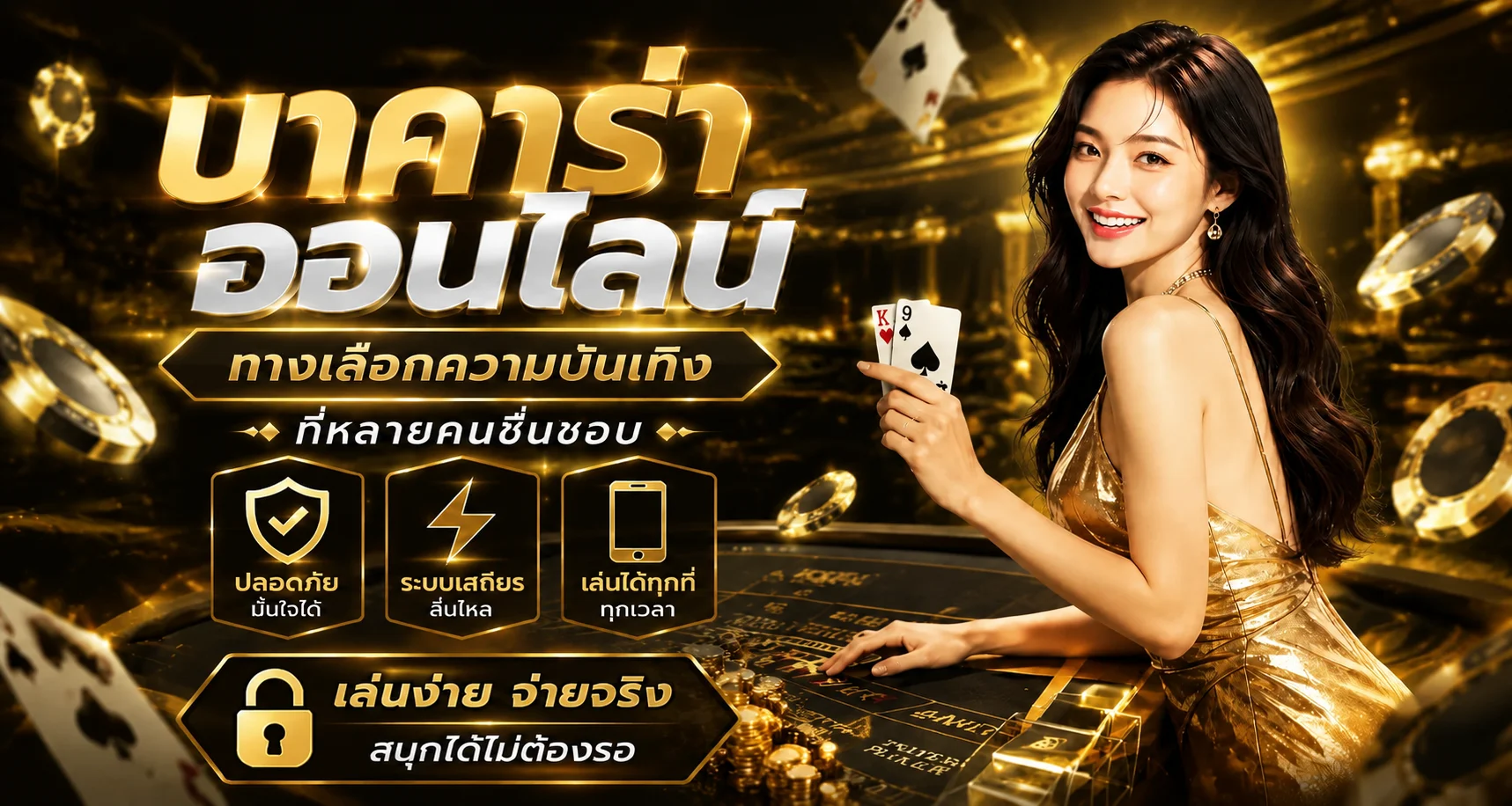 คาสิโนสด U31 บาคาร่า รูเล็ต ถ่ายทอดสดจากค่ายชั้นนำ